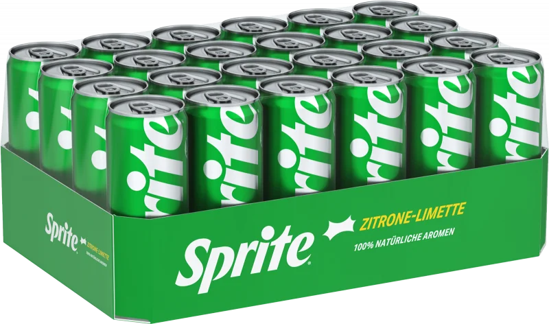 Sprite Lemon-Lime Soda 330ml Can (Pack of 6)