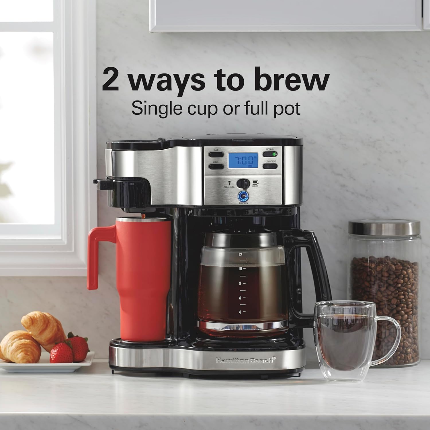 Hamilton Beach 2-Way Programmable Coffee Maker